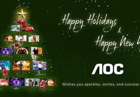 Photo Dokonalý monitor pro každé prostředí Ultimátní vánoční a novoroční dárkový průvodce AOC