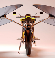 Photo Solaris: elektrická motorka, ktorá sa nemusí nabíjať zo siete