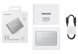 Photo Samsung predstavuje nový prenosný SSD disk T7 Resurrected