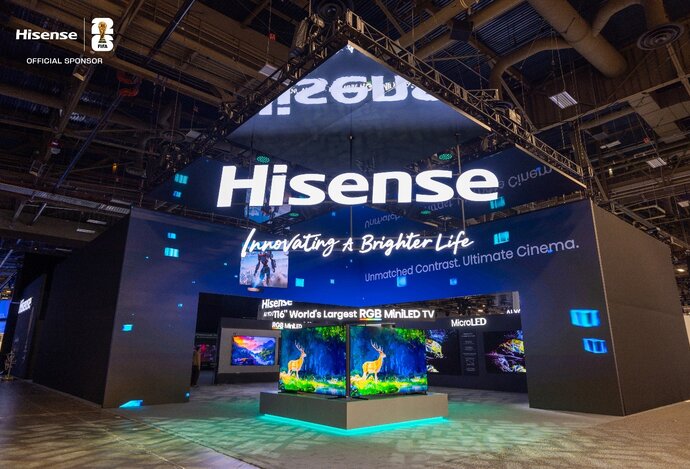 Photo Hisense oznamuje príchod televízorov RGB MiniLED pre rok 2026 do Európy