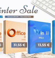 Photo Vybavte si počítač balíkom MS Office 2021 len za 31€ a systémom Windows 11 za 13€ počas akcie Godeal24 Zimný výpredaj!