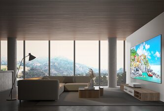 Photo Epson predstavuje Lifestudio Grand EH-LS970: real 4K projektor s ultra krátkou projekčnou vzdialenosťou