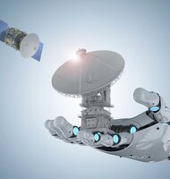 Photo Humanoidný robot sa prvýkrát dokázal pripojiť na satelit 