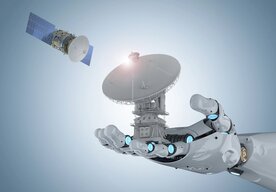 Photo Humanoidný robot sa prvýkrát dokázal pripojiť na satelit 