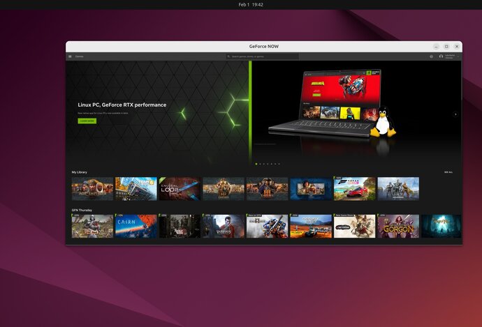 Photo Aplikácia pre hernú službu NVIDIA GeForce NOW je k dispozícii aj pre Linux