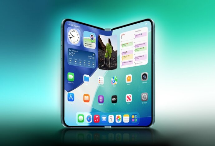 Photo Takto by mal vyzerať prvý skladací iPhone 