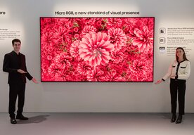 Photo Samsung na veľtrhu ISE 2026 predstavuje 3D digitálne informačné panely bez potreby špeciálnych okuliarov 