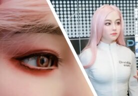 Photo Prvý humanoidný robot s teplou kožou, mikroexpresiami a očným kontaktom 