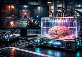 Photo Biologický počítač vybavený ľudskými bunkami sa naučil hrať DOOM