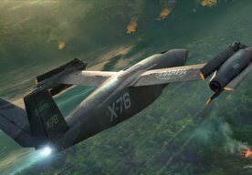 Photo Experimentálne lietadlo X-76 kombinuje vrtuľník s prúdovou stíhačkou