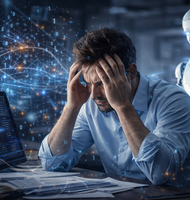 Photo Práca s AI paradoxne zvyšuje vyhorenie a stres zamestnancov