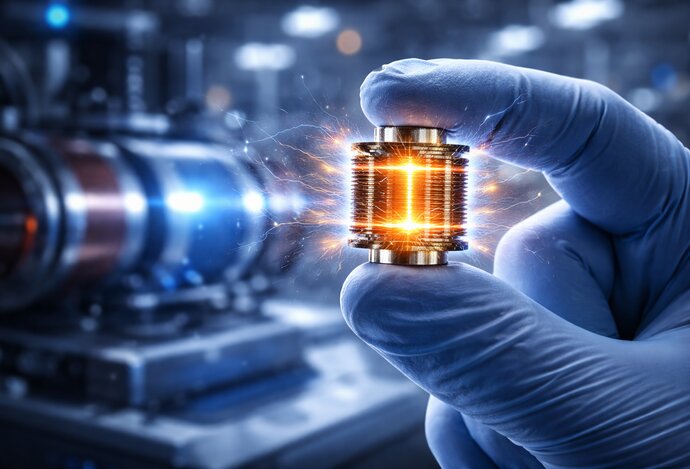 Photo Inovatívny miniatúrny magnet sa vyrovná aj obrovským priemyselným elektromagnetom
