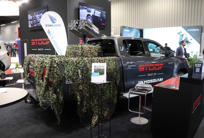 Photo Nový protidronový systém sa dá odviezť aj na upravenej Toyote