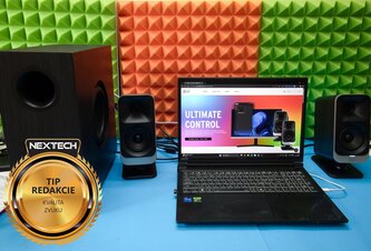 Photo Klipsch ProMedia Lumina – reprosústavy so subwooferom, farebnými efektami a výborným zvukom