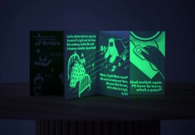 Photo Inovatívna detská kniha ožíva až po zhasnutí svetla