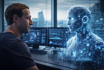 Photo Mark Zuckerberg testuje AI na pozícii CEO