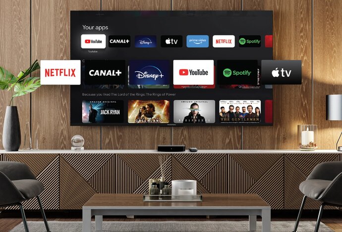 Photo Thomson Streaming Box 245 / Streamovací box s Google TV a 4K rozlíšením