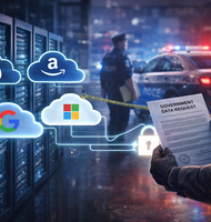 Photo Vydajú poskytovatelia cloudových služieb vaše dáta na žiadosť úradov?