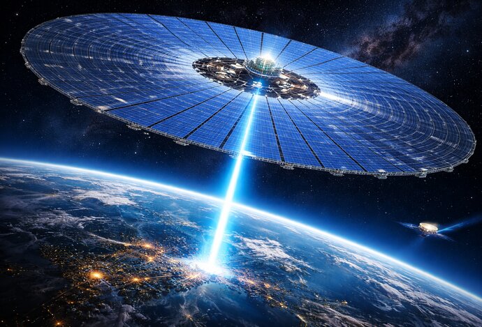 Photo Čínska vesmírna solárna elektráreň odhaľuje svoj utajený vojenský potenciál