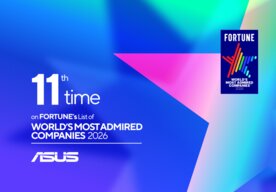Photo ASUS oslavuje 11. zaradenie do zoznamu Fortune World’s Most Admired Companies