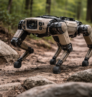 Photo Štvornohé roboty sa učia chodiť podľa vzoru voľne žijúcich zvierat