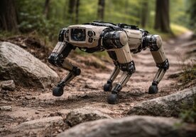 Photo Štvornohé roboty sa učia chodiť podľa vzoru voľne žijúcich zvierat