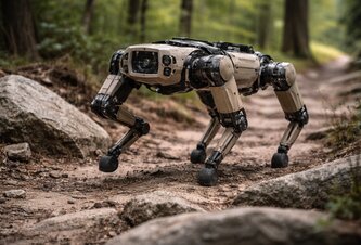 Photo Štvornohé roboty sa učia chodiť podľa vzoru voľne žijúcich zvierat