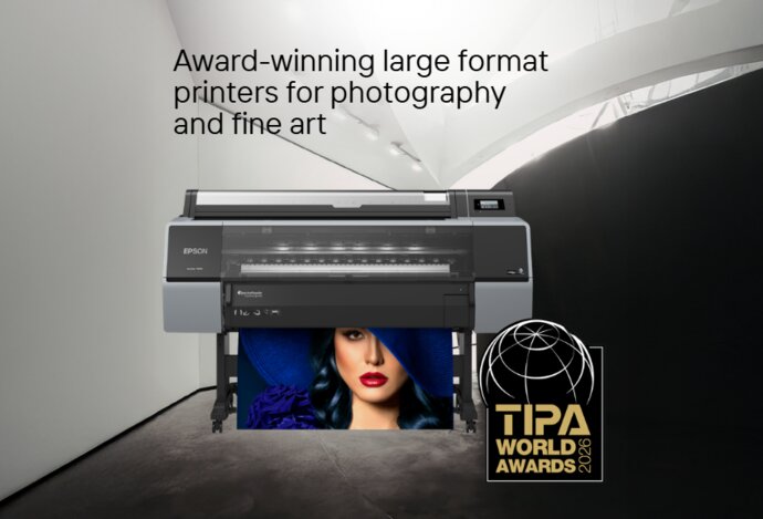 Photo Spoločnosť Epson získala prestížne ocenenie TIPA 2026 za veľkoformátové tlačiarne SureColor P7300 a P9300