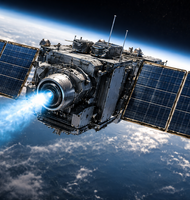 Photo Unikátne nízkoobežné satelity budú využívať vzduch ako palivo