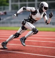 Photo Autonómny humanoidný robot dosiahol na bežeckej dráhe rýchlosť blízku svetovému rekordu