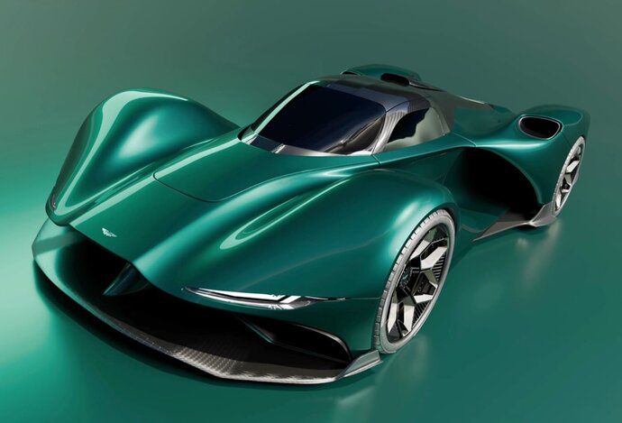 Photo Koncept Aston Martin Veil mení aerodynamiku pomocou tekutého dizajnu