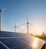 Photo Európska elektrina vďaka solárnej a veternej energii výrazne zlacnela 