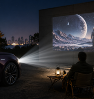 Photo Čínske automobilky umožnia využiť predné reflektory na vonkajšie kino
