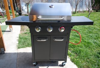 Photo Plynový gril GRILLMEISTER s tromi horákmi