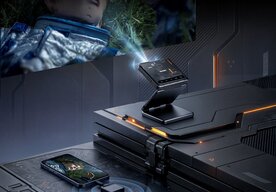 Photo Vreckový projektor s kyberpunkovým dizajnom  