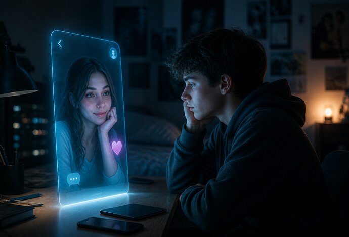 Photo Prečo dospievajúci chlapci vymieňajú skutočné partnerky za umelú inteligenciu?