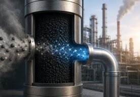 Photo Nový materiál dramaticky znižuje energetickú náročnosť zachytávania uhlíka 
