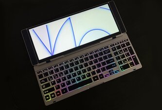Photo Nie je to notebook, ale prenosná klávesnica so zabudovaným displejom 