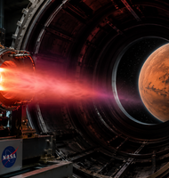 Photo NASA otestovala motor, ktorý nás dopraví na Mars rekordnou rýchlosťou