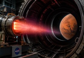 Photo NASA otestovala motor, ktorý nás dopraví na Mars rekordnou rýchlosťou