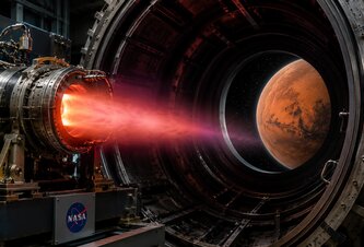 Photo NASA otestovala motor, ktorý nás dopraví na Mars rekordnou rýchlosťou