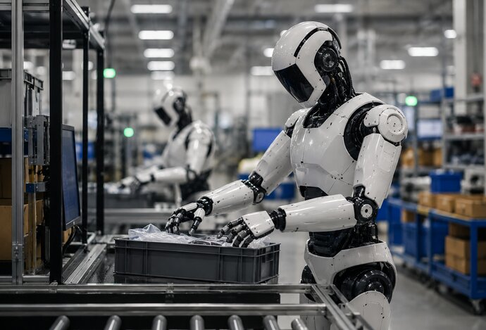 Photo Humanoidné roboty už zvládajú pracovať autonómne celých osem hodín ako človek