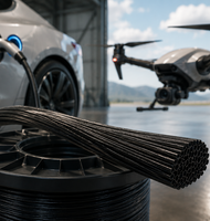 Photo Inovatívny materiál nahradí medené káble a zníži hmotnosť elektromobilov a dronov