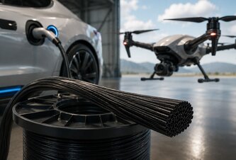 Photo Inovatívny materiál nahradí medené káble a zníži hmotnosť elektromobilov a dronov
