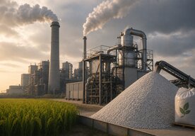 Photo Inovatívna technológia zachytáva dym z komínov a robí z neho hnojivo pre farmárov