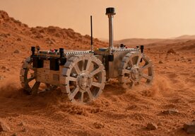 Photo Nový rover inšpirovaný jaštericou dokáže plávať v marťanskom piesku