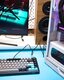Photo Epomaker TH80 V2 - kompaktná herná klávesnica s efektným podsvietením