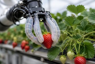 Photo Inovatívne robotické chápadlo umožní zbierať jahody a maliny bez ich poškodenia