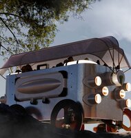 Photo Autonómny úľ vozí včely po meste a vyhľadáva parky vhodné na zber peľu