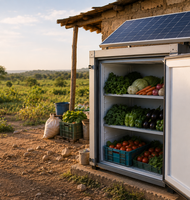 Photo Solárne chladničky chránia úrodu a zabezpečujú farmárom vyššie príjmy